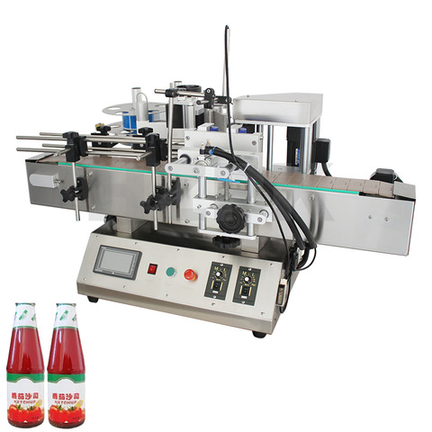 Линеен / ротационен тип 10000bph OPP Машина за етикетиране с горещо лепило Автоматична автоматична машина за опаковане Линия за пълнене на напитки 