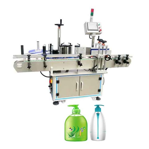 Напълно автоматична машина за етикетиране на пластмасови бутилки за домашни любимци от PVC филм 