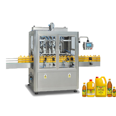 Автоматични машини за пълнене на бутилки с химическо горчично масло, етикетиране, затваряне на опаковъчни машини 