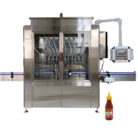Машина за пълнене на течности за ръчен дезинфектант / Автоматичен пълнител за течни бутилки за преливане за сок от напитки 