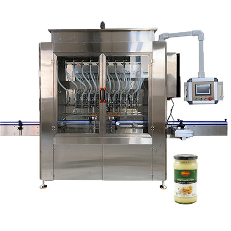 Пневматична хоризонтална машина за пълнене на течности с фъстъчено масло / оборудване за млечна бира 