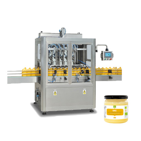 Производствена линия Фабрична механична машина за автоматично пълнене на течности за душ гел 
