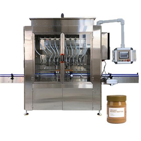 Автоматична линейна машина за пълнене на растителни масла с времева стойност за 8 главомера 