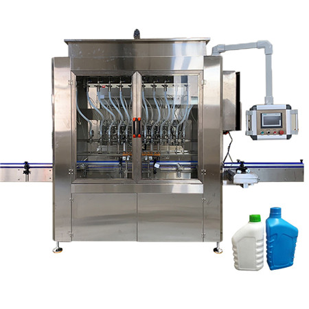 Автоматична машина за пълнене на течности в бутилка за дезинфекциращ тор с разтворители и пестициди 