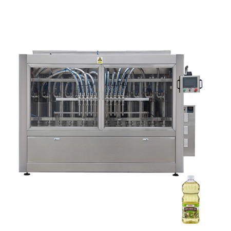 Права линия Ротационна малка машина за пълнене на зехтин Автоматична линия за производство на течности за пълнене на флакони 