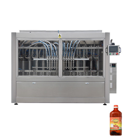 Автоматична линия за производство на сокове Чиста вода / Cbd Олио за готвене / Сос / Мед / Мляко / Машина за етикетиране и запечатване на доматена паста 