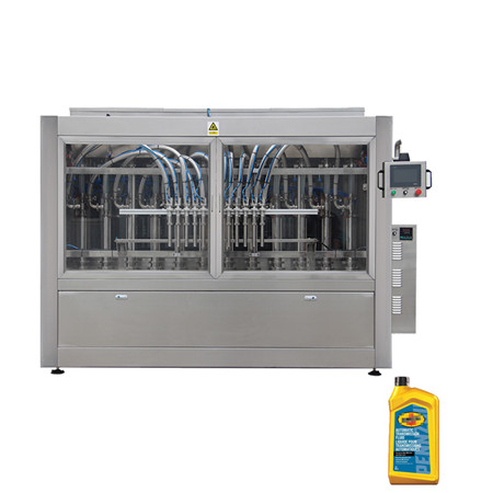Полуавтоматична пневматична пълнителна машина за крем / лосион / течност 
