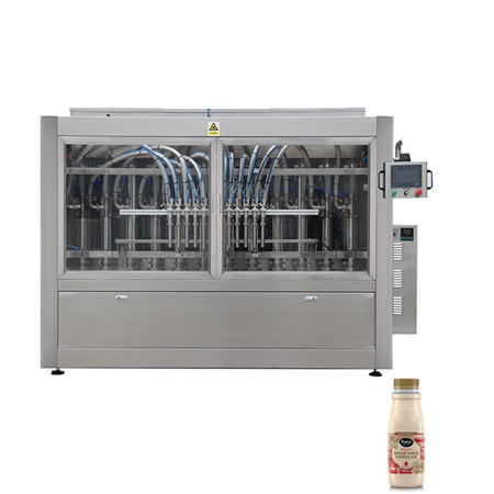 Автоматична машина за пълнене на течности Бутално пълнене Машина за пълнене на бутилки за кетчуп с висок вискозитет 