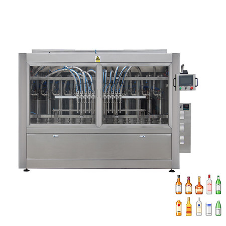 Автоматична бутилираща машина за пълнене на течности за моторно масло и охлаждаща течност 