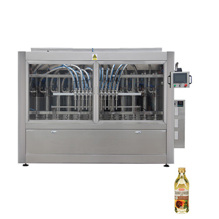 Висококачествена автоматична линейна машина за пълнене на готварско масло / ядливо масло / зехтин 