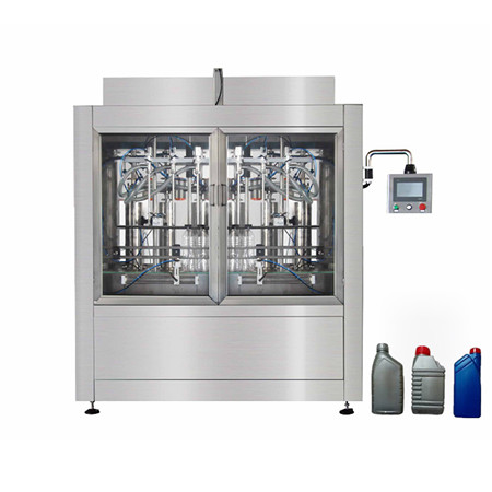 2019 Най-новата машина за пълнене на торбички с течни напитки за напитки, полуавтоматична машина за пълнене на топлинни уплътнения с 8 дюзи за водно мляко. 