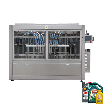 Пълна автоматична машина за пълнене на течности за миене на съдове за пълнеж на бутилки 