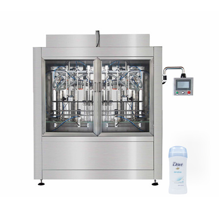 Автоматична машина за пълнене на течности / дезинфектанти / перилни препарати / течни пасти 