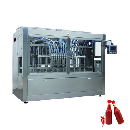 Автоматична машина за опаковане на напитки с вискозен пълнител за течни пълнители 