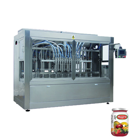 Права линия Ротационна малка машина за пълнене на зехтин Автоматична линия за производство на течности за пълнене на флакони 