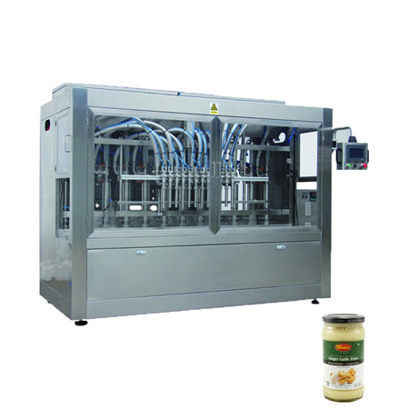 Автоматична машина за пълнене и запечатване на опаковки от пластмасови торбички с минерално масло от горчица 
