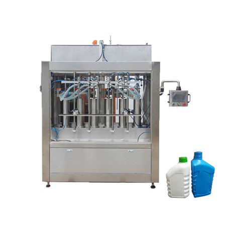 Автоматична машина за пълнене и затваряне на бутилки с гел дезинфектант за ръце 