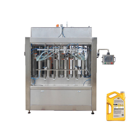 Напълно автоматична бутална машина за пълнене / пакетиране с течности / чиста вода с много глави 4/6/8 (AFLS-840/860/880) 