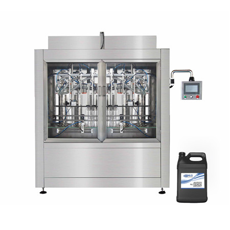 Полуавтоматична машина за пълнене на течни продукти с течност от 10 литра за бутилки 