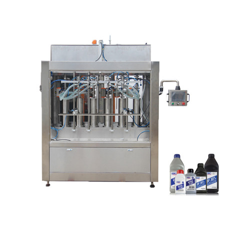 6 дюзи Полуавтоматична минимащабна водна сок Електрическа цифрова контролна помпа Машина за пълнене на бутилки E-Liquid 