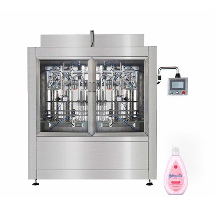 Автоматична машина за опаковане на бутилки с козметично пълнене за бутилиране с автоматичен шампоан за мед 