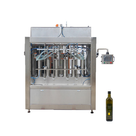 18-18-6 Модел 5000bph алуминиева бутилка / стъклен буркан вино ликьор уиски пълнене бутилиране капачка запечатване оборудване машина цена 