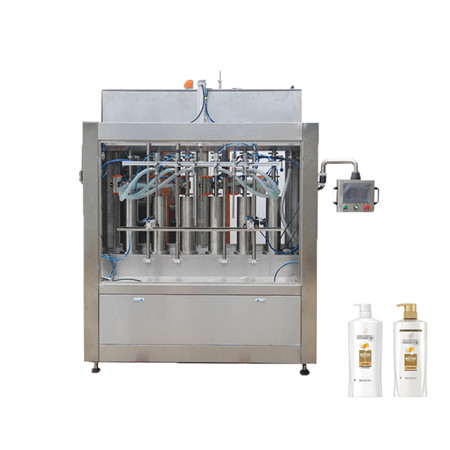 Автоматична машина за линейно пълнене за ежедневни продукти за дезинфекция на шампоан 