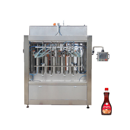 Автоматична машина за пълнене на бутилки за пълнене на бутилки за сос за паста за малки сосове за малки мащаби 